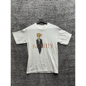 Vintage 2003 David Bowie‎ Reality Tour Shirt Europe White Small